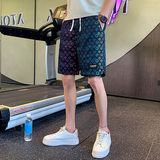 夏季网红抖音五分裤沙滩裤短裤男DK32-P45-控69，男装休闲裤，电商A370