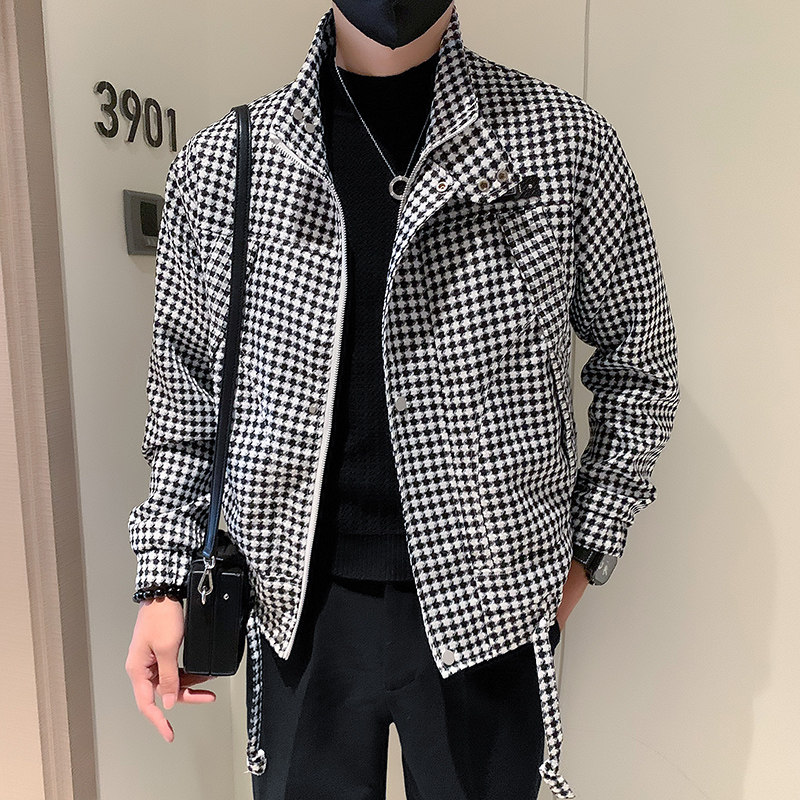 秋冬新款个性潮牌立领夹克男JK50-P98,男装夹克,电商A370