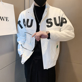JK29-P98-控138店主秋季男士夹克外套工装宽松立领潮流休闲男，男装夹克，电商A370