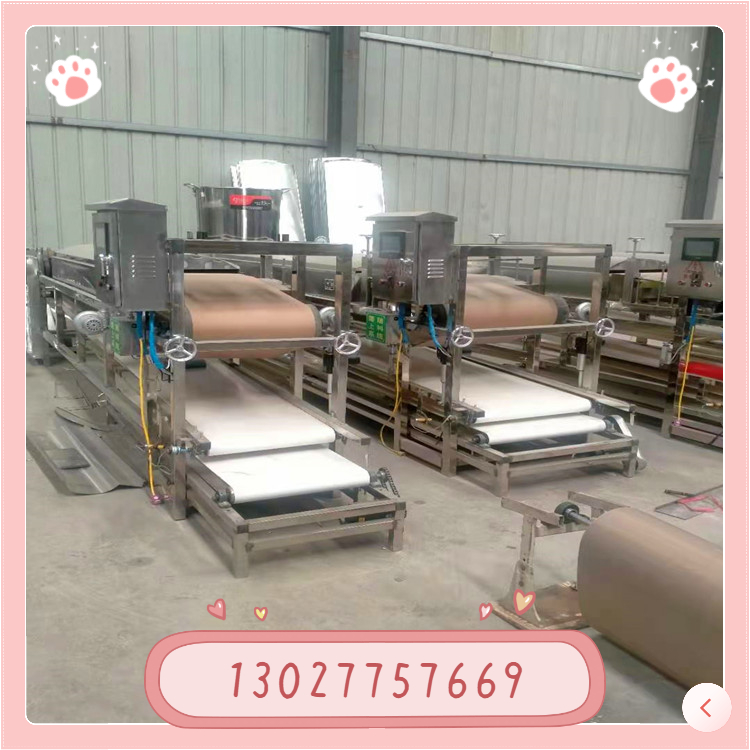 圆形凉皮机拉皮机仿手工米皮机