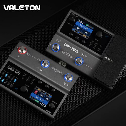 Valeton顽声GP150电吉他贝斯智能综合效果器GP180循环内录鼓机IR