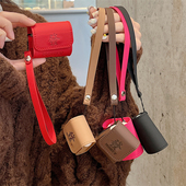 pro2保护套三代创意女4 2代硅胶盒新款 5代潮 苹果蓝牙耳机壳适用AirPodsPro防摔软壳皮质1 中国风文字发包包款