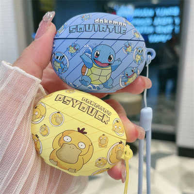 华为freebuds可达鸭蓝牙耳机耳壳