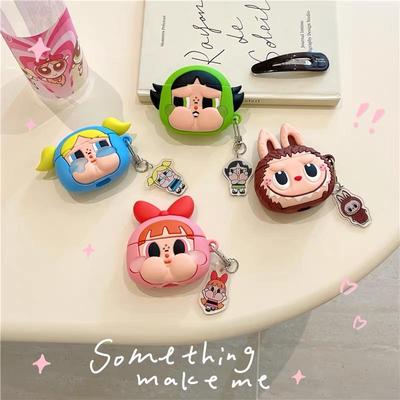 可爱卡通小女警airpods4保护套
