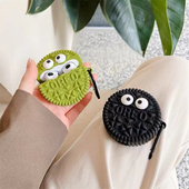 适用AirPodsPro2保护套苹果耳机套airpods3保护套创意眼睛饼干奥利奥1 2代无线蓝牙Pro耳机包三四5代airpods2