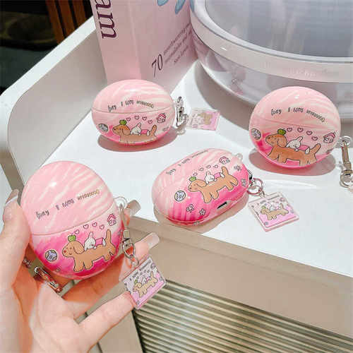 华为freebuds卡通小狗蓝牙耳机壳