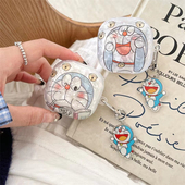 萌buds2防摔盒 live男女款 日韩可爱卡通哆啦A梦适用三星buds3 Pro蓝牙耳机壳趣味动漫叮当猫buds2Pro软壳buds