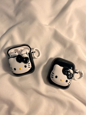 苹果AirPodskt猫蓝牙耳机壳