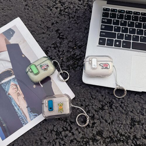 潮牌个性北极熊AirPods5耳机壳