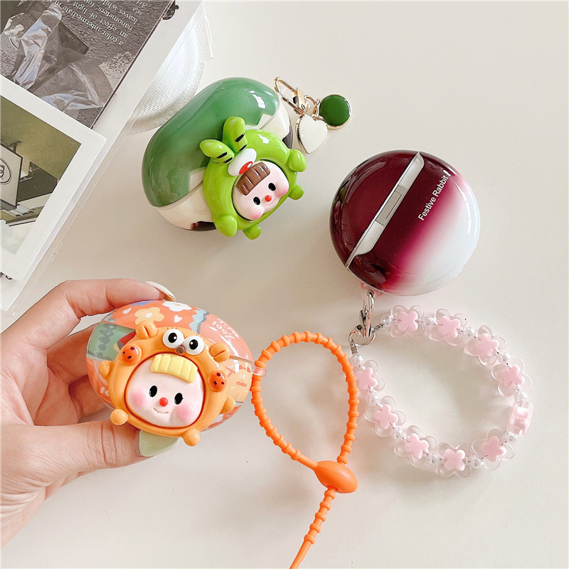 华为蓝牙耳机壳立体公仔freebuds