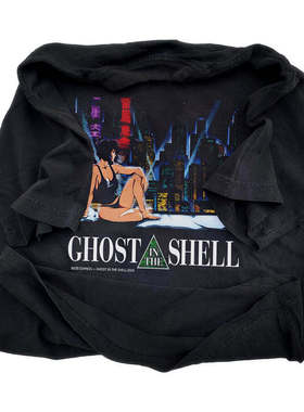 Ghost In The Shell 攻壳机动队科幻复古短袖士郎正宗草薙素子T恤