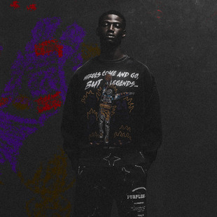 Kobe 黑曼巴 洛杉矶湖人配色篮球暗黑风科比重磅圆领连帽卫衣男女