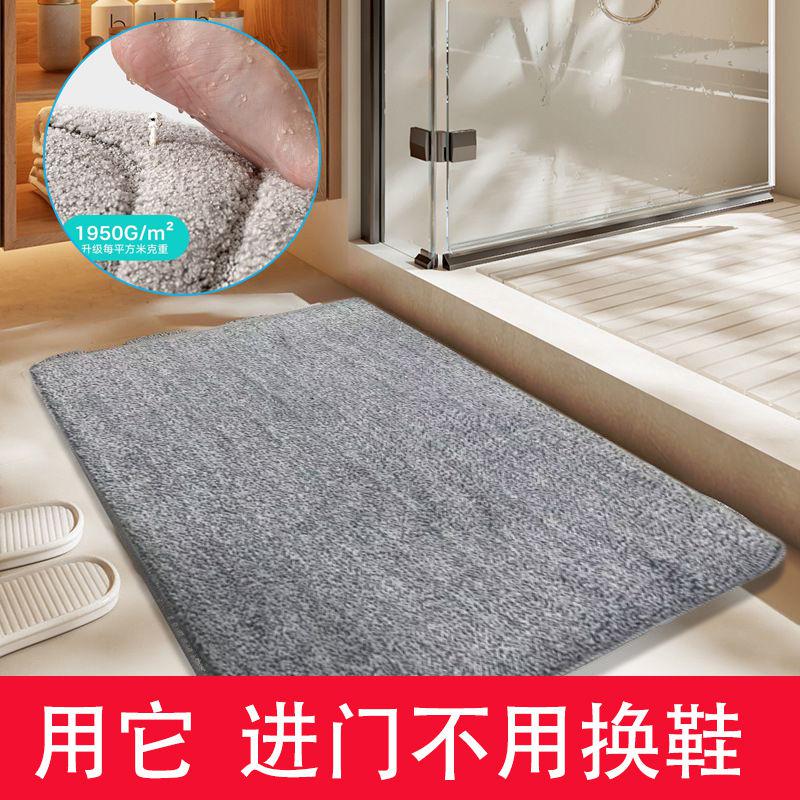 自动清洁地垫进门消毒脚垫鞋底入户神器吸水防滑超便宜处理低价卖