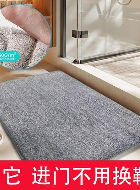 自动清洁地垫进门消毒脚垫鞋底入户神器吸水防滑超便宜处理低价卖