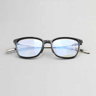 赛璐珞超轻眼镜框 近视镜框眼镜架配近视镜男款beta钛腿眼镜1124