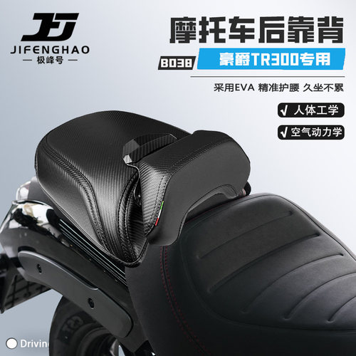 适用豪爵TR300坐垫套靠背