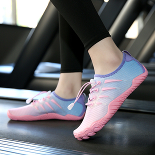 室内健身鞋男女减震瑜伽跳绳跑步机专用鞋防滑儿童深蹲训练运动鞋