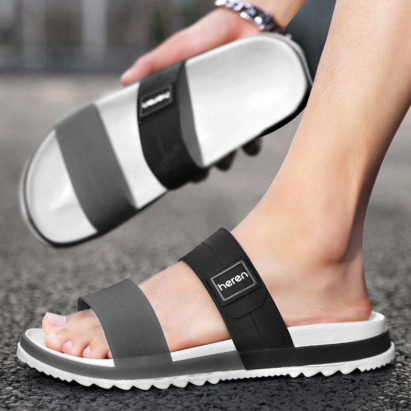 夏季拖鞋男2024年新款男士外穿一字拖ins凉拖防滑耐磨沙滩凉鞋潮,流行男鞋,一字拖,淘宝优惠券,粉丝福利购,淘宝优惠卷