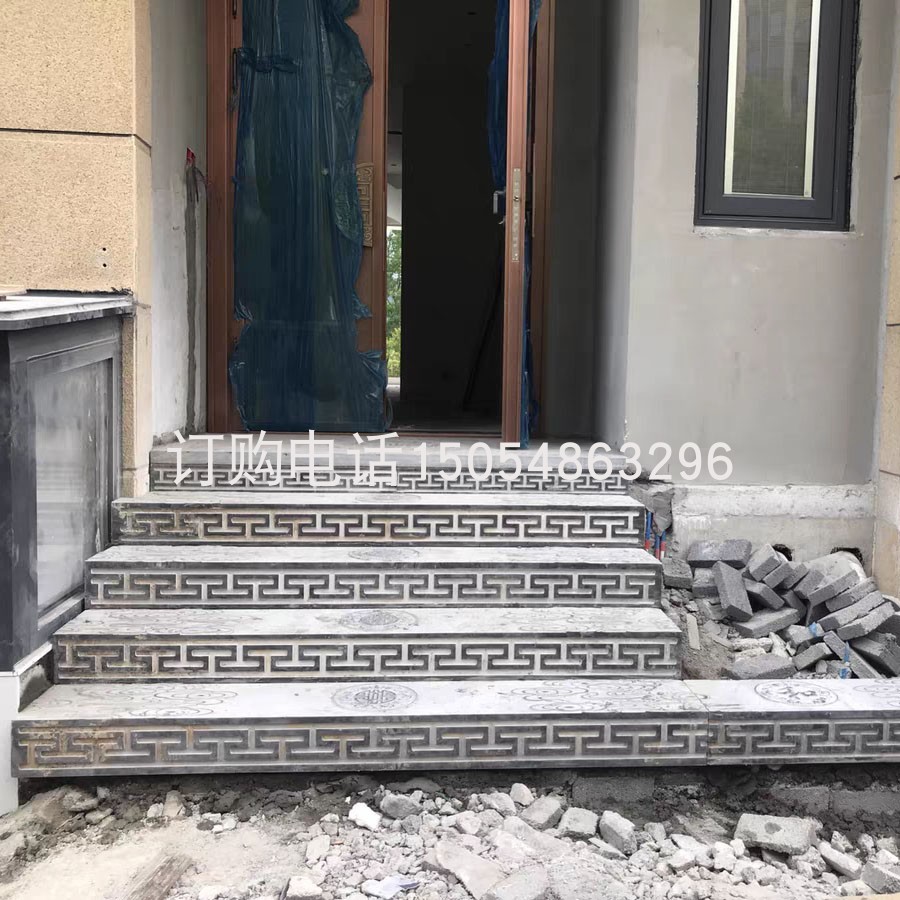 庭院台阶石防滑石条平步青云入户脚踏石户外石台阶踏步防滑石条