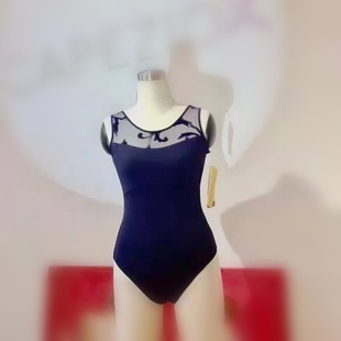 Grishko俄罗斯进口芭蕾舞服练功服女成人连体宽肩体操服DA1502