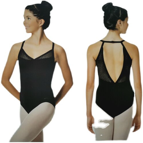 挂脖舞蹈黑色特价连体服