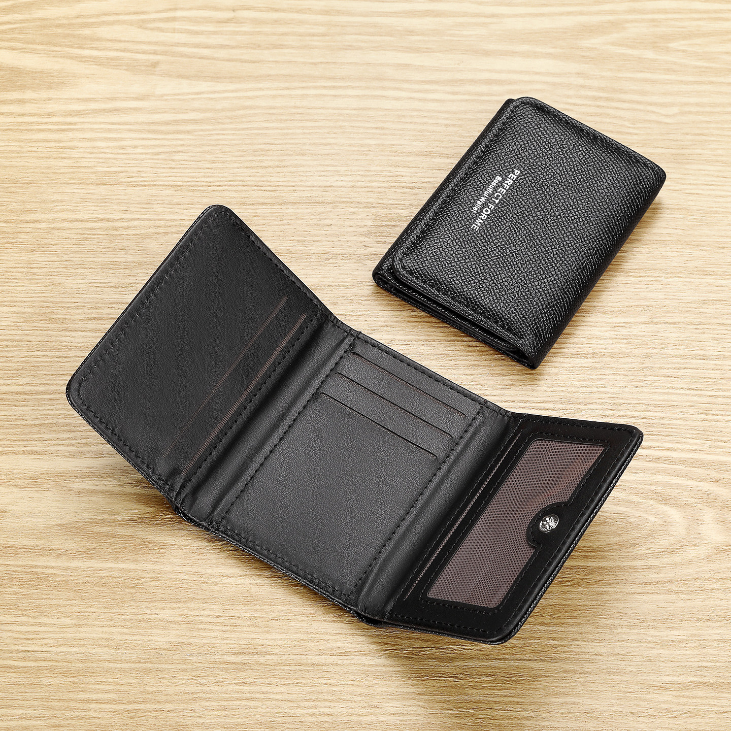 简约男士多功能钱包小巧便携大容量钱包卡包一体防消磁卡套驾驶证,箱包皮具/热销女包/男包,钱包,淘宝优惠券,粉丝福利购,淘宝优惠卷