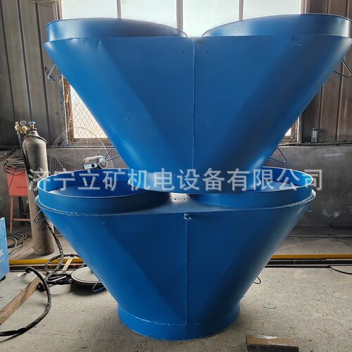 山东矿用分风器 内置开闭装置分流器 双风机自动切换装置分流器