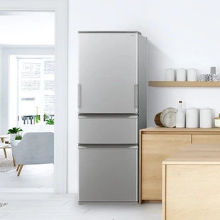 374升左右任意门三门冰箱中间蔬菜室节能冰柜 日本直邮夏普25年款