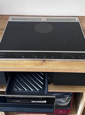 日本直送松下3口嵌入式IH电磁炉带烤箱无水双面烧KZ-L32AST  200V