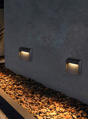 地脚灯墙角户外防水走廊过道庭院楼梯台阶踏步灯侧壁LED明装室内