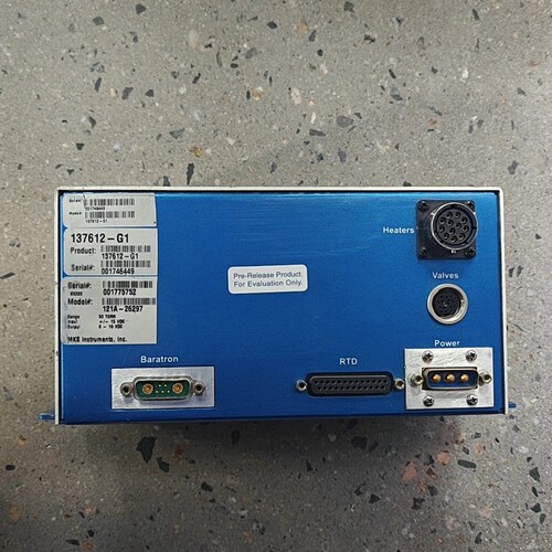 137612-G1 MKS ALD化学传输系统控制器 50Torr多接口议价维修
