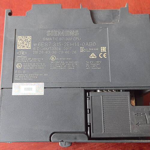 6ES7 315-2EH14-0AB0 SIMATIC S7-300 CPU PLC工控模块议价维修