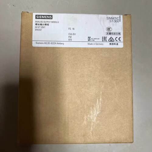 S7-300 SM332 模拟输模块 AO 8*12BIT 工控自动化配件议价维修