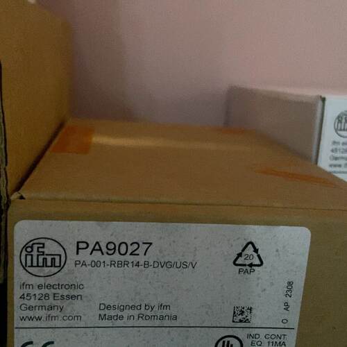 PA9027 工业自动化专用传感器 ifm electronic CE UL认证议价维修