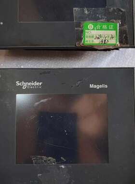 议价原装拆机，施耐德XBTGT1105触摸屏测试好的实物图拍摄可维修