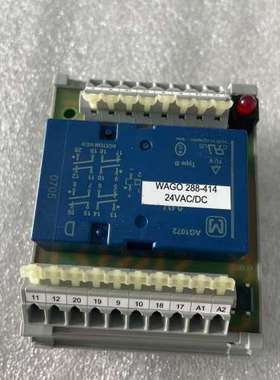 议价德国万可WAGO继电器288-414，24VAC/DC，实物维修