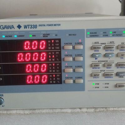 WT330 数字功率计 横河三通道带谐波分析支持三相测量议价维修