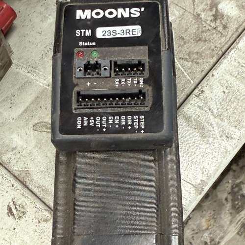 议价MOONS鸣志步进电机驱动器STM23S-3RE，实物拍摄，维修
