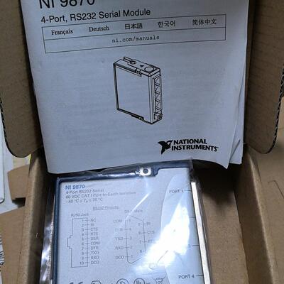 NI-9870 4口RS232串口工业模块议价维修