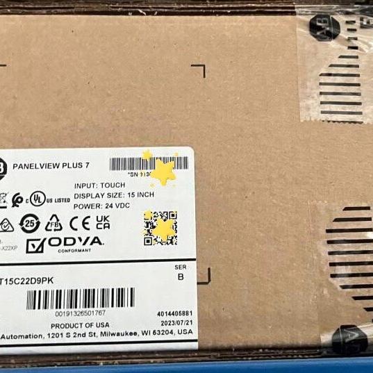 2711P-T15C22D9PK AB罗克韦尔工控15英寸触控显示屏议价维修
