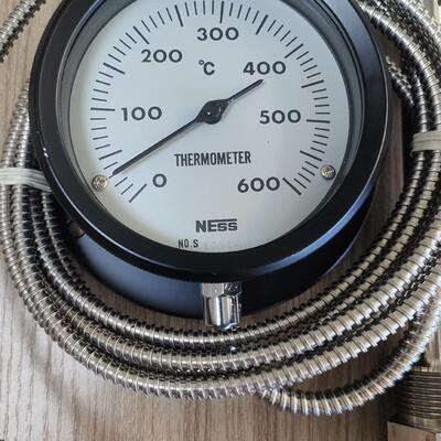 TUS-2S-S NESS温度计 0-600°C 线长4米测温探头议价维修