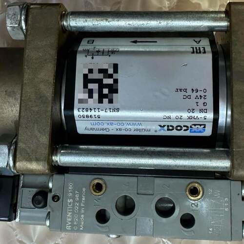 5-VMK 20 NC COAX阀 DN20 G1 功能包好议价维修
