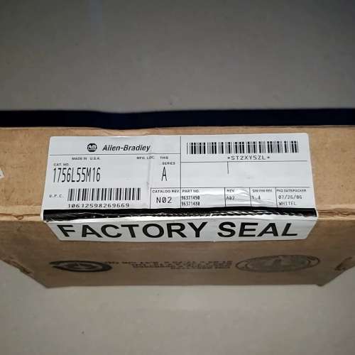 议价全新原包装1756-L55M16，版本A，库存备件，配件如图维修