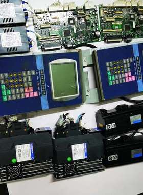 议价NEWQ1AA07075DCPR1M 伺服电机，二手拆机，成色如图维修