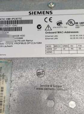 议价6AV7885-2AE21-1DA2橙色新功能完好议价出维修