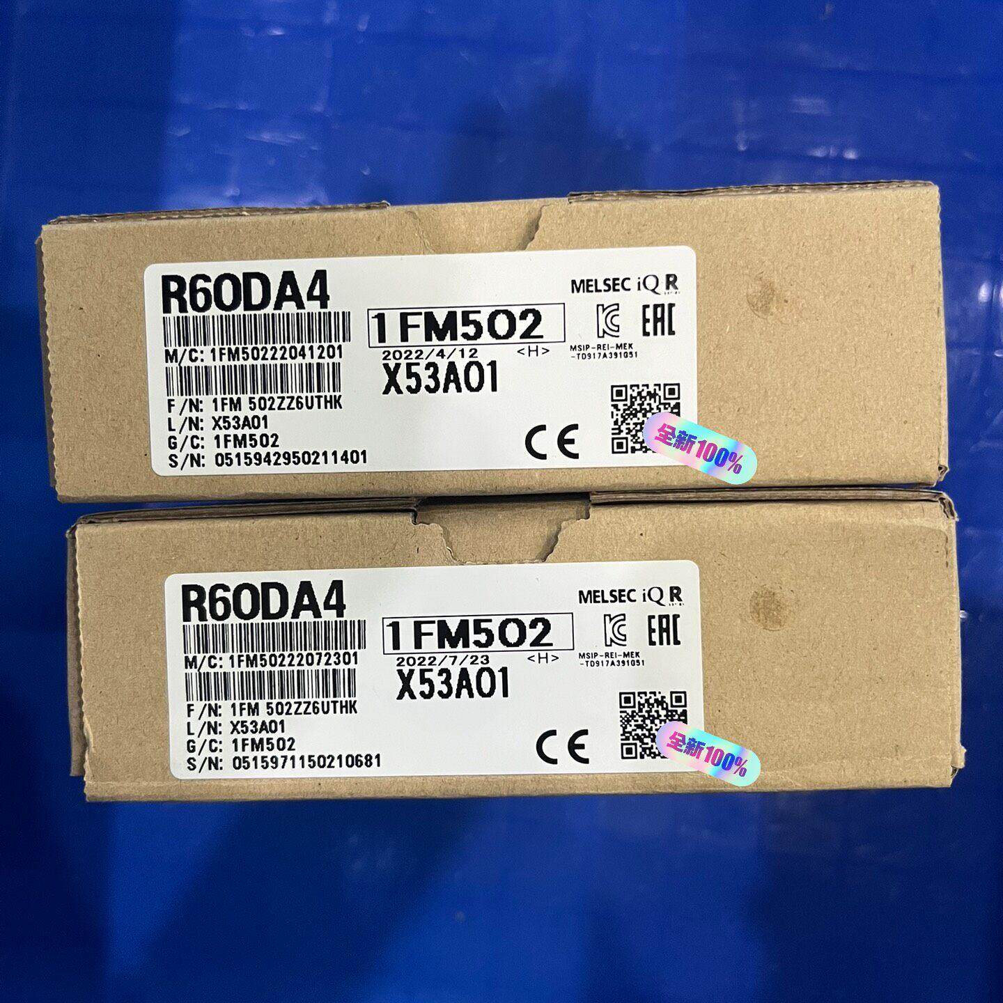 R60DA4 PLC模拟量模块 R系列工控自动化配件议价维修
