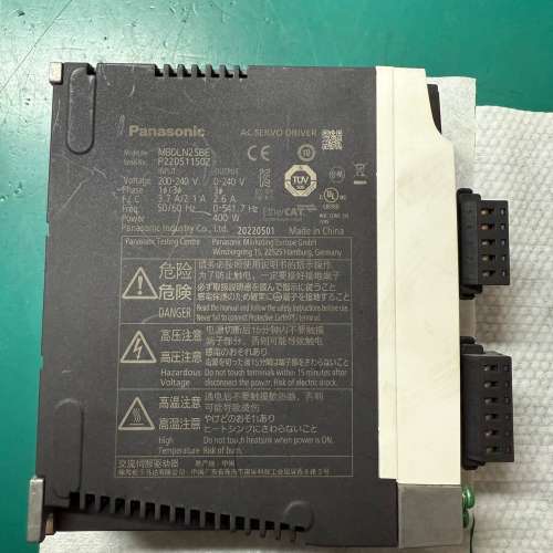 议价松下伺服驱动器MBDLN25BE，400W功率，200-24维修