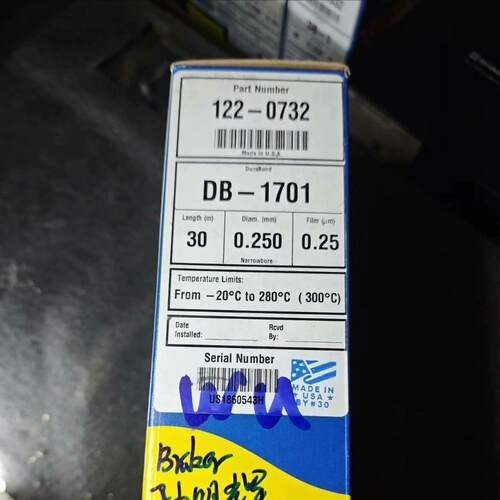 122-0732 DB-1701 气相色谱柱 安捷伦J&W实验室器材议价维修