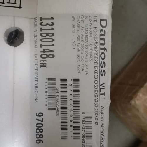议价全新原装丹佛斯变频器，型号FC-302P2K2T5E20H2维修