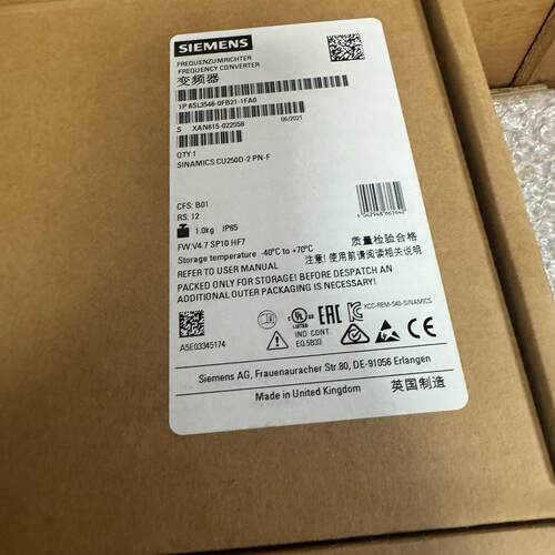 6SL3546-0FB21-1FA0 变频器 CU250D-2 PN-F 工控配件议价维修